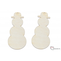 Bałwan bałwanek 10cm 2szt. A641